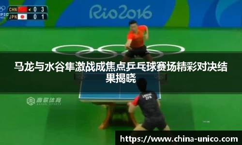 马龙与水谷隼激战成焦点乒乓球赛场精彩对决结果揭晓